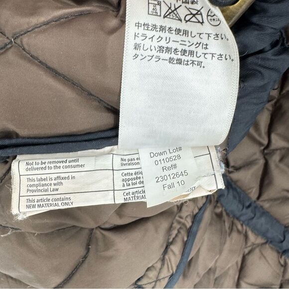 Eddie Bauer 550 Fill Power Goose Down Quilted Vest Sz  XS - Picture 8 of 10